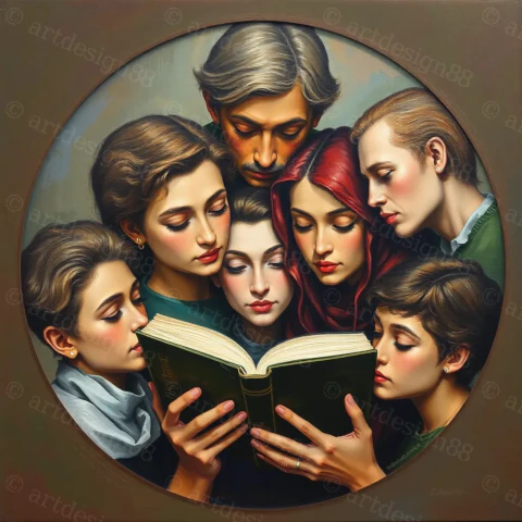 Bookdiscussion by artdesign88